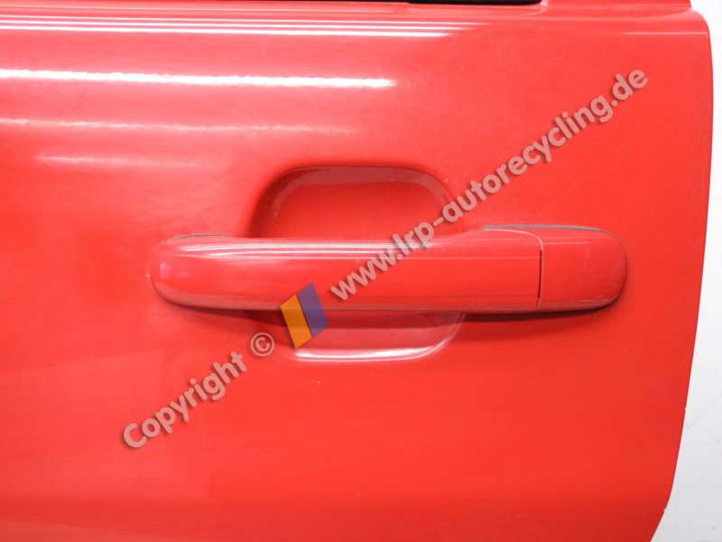 VW Polo Classic 6K BJ1999 original Tür hinten links 4-türig Classic rot L018